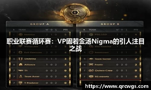 职业联赛循环赛：VP固若金汤Nigma的引人注目之战